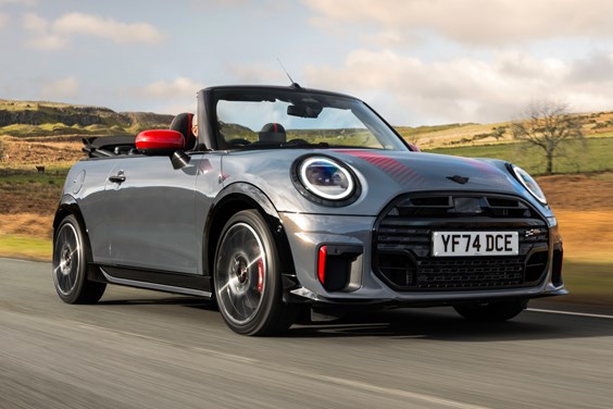 MINI Cooper Convertible (24 on) specifications data