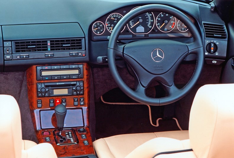 Used Mercedes-Benz SL-Class Convertible (1989 - 2002) interior
