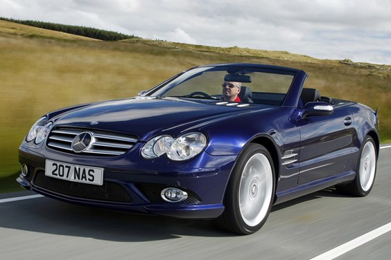 Mercedes-Benz SL-Class (02-11) specifications data