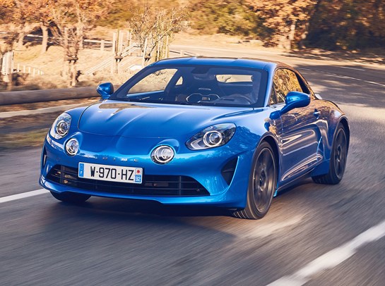 Alpine A110 Driving