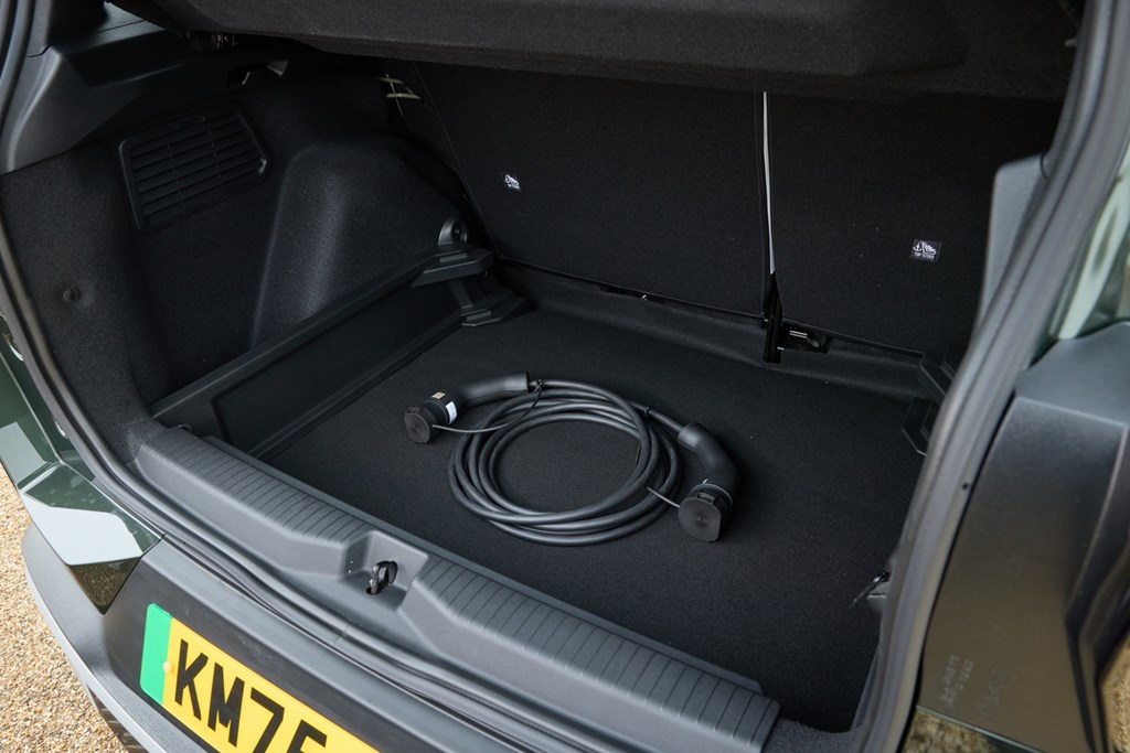 Citroën e-C3 Aircross (2025) boot space & practicality