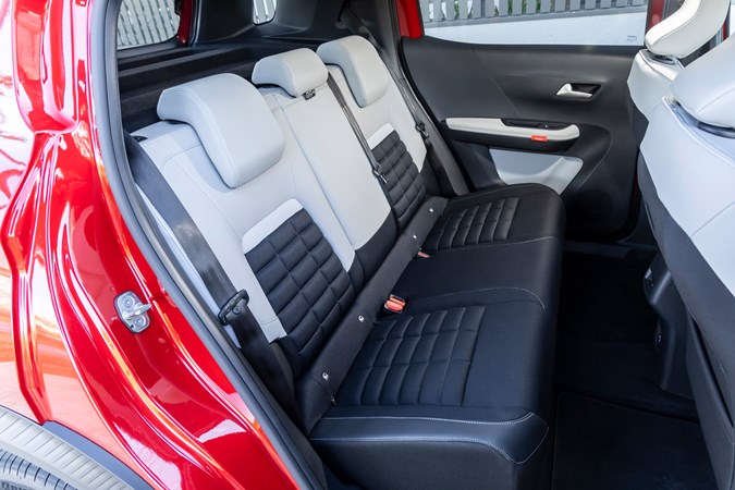 Citroen e-C3 Aircross rear seats