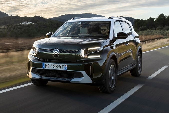 Citroën C3 Aircross (2025) front driving