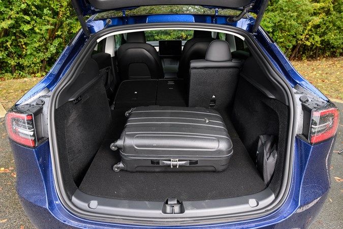 Tesla Model Y boot space