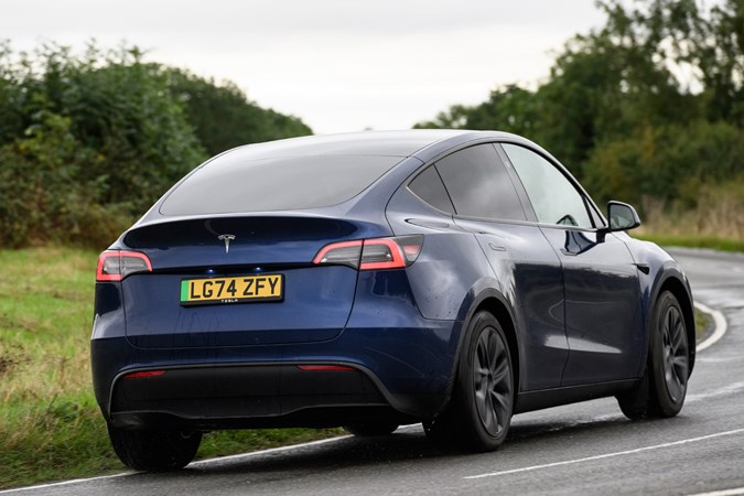 Tesla Model Y dynamic rear