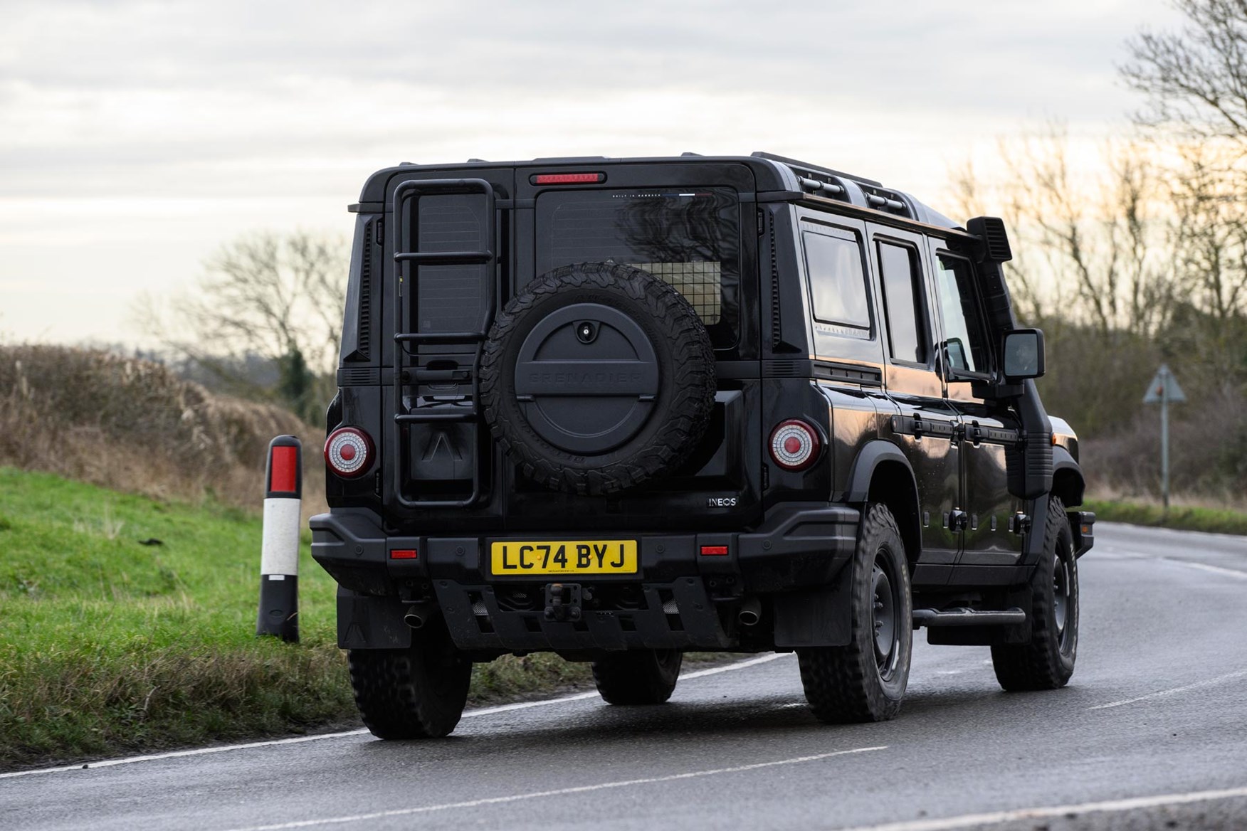 The diesel engine in the Ineos Grenadier Commercial is strong and powerful.