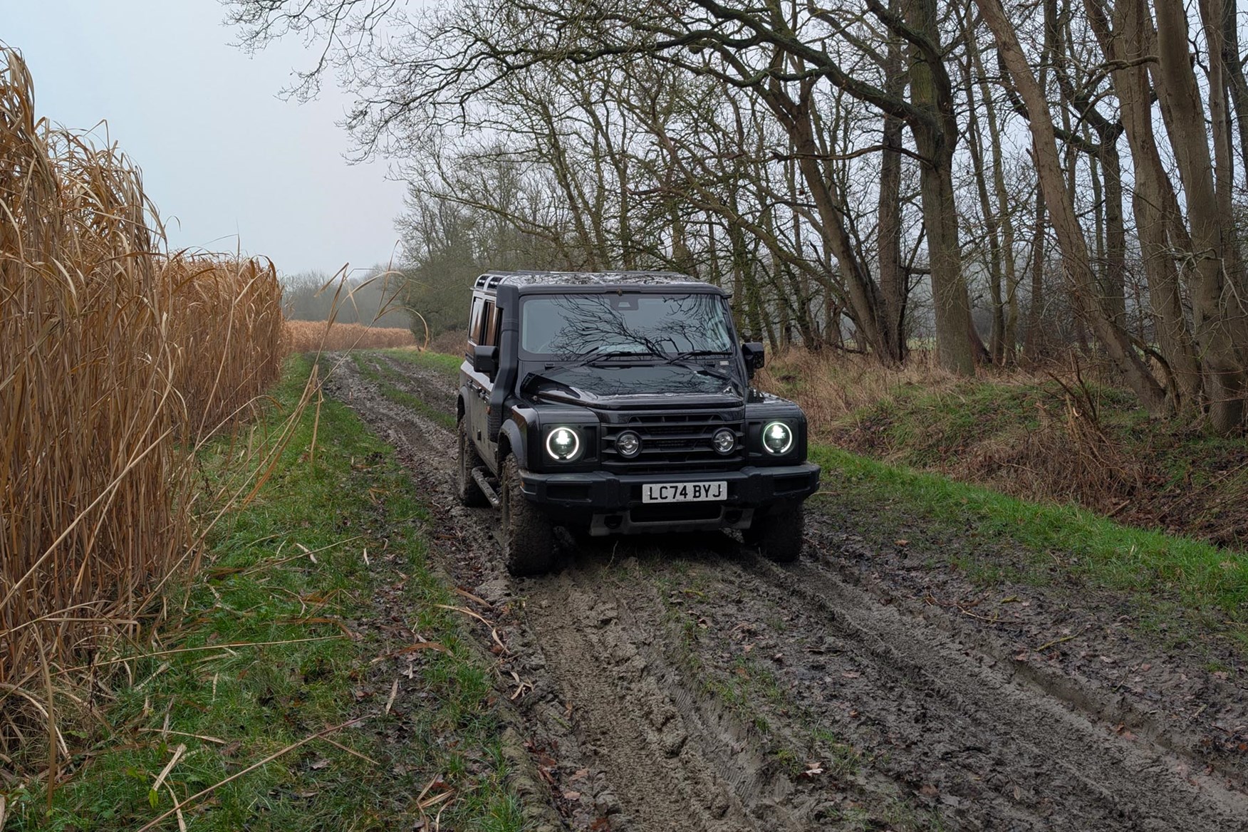 Off road is where the Ineos Grenadier starts to shine.