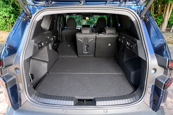 Dacia Bigster (2025) review: boot space, one seat folded flat