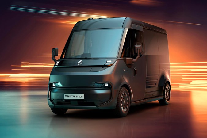 The Renault Estafette is designed for urban deliveries.