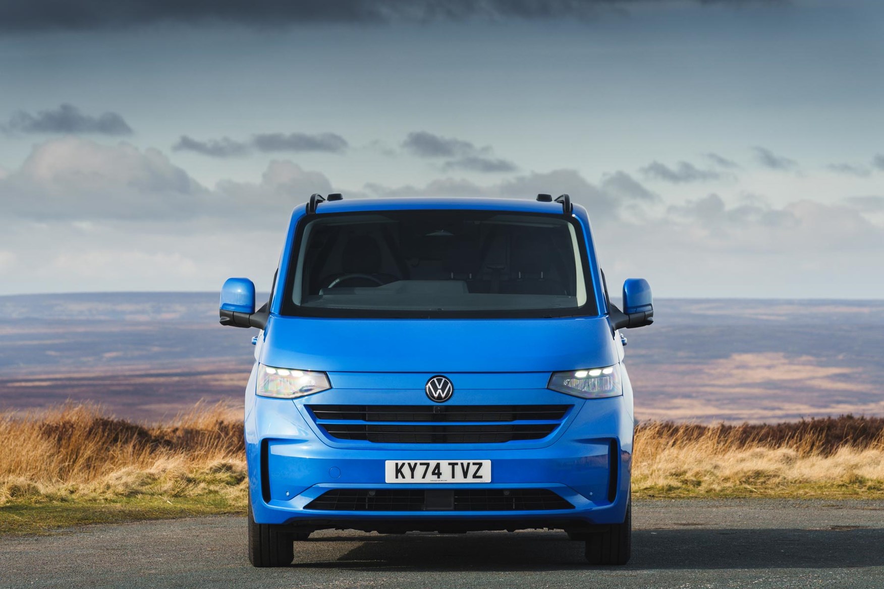 There are lots of visual elements that are purely VW's on the Transporter.