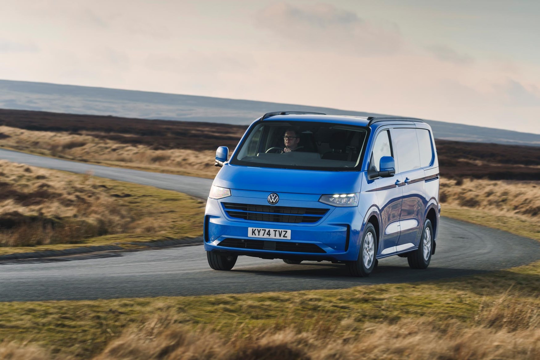 The automatic gearbox is smooth and unfussy in the Transporter.