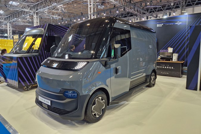 Flexis Step-In Van concept at the 2025 CV Show