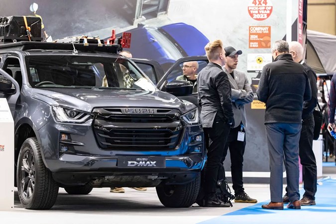 Isuzu D-Max at the CV Show