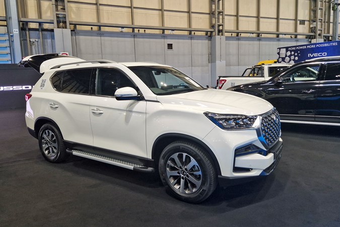 KGM Rexton commercial 4x4 at the 2025 CV Show