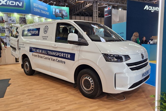 VW Transporter at the 2025 CV Show
