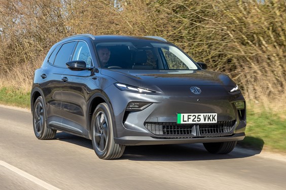 MG S5 EV SUV (25 on) specifications data