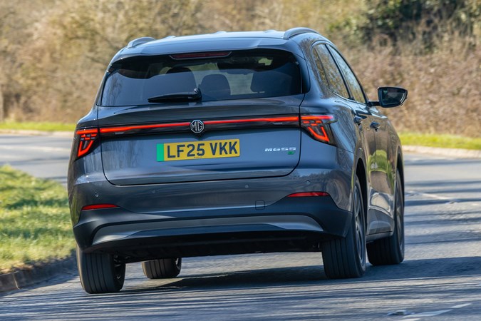 MGS5 EV rear driving