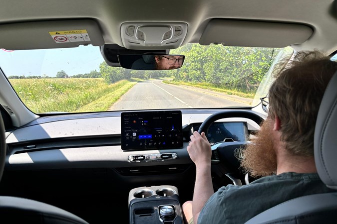 MGS5 EV Alan Taylor-Jones driving