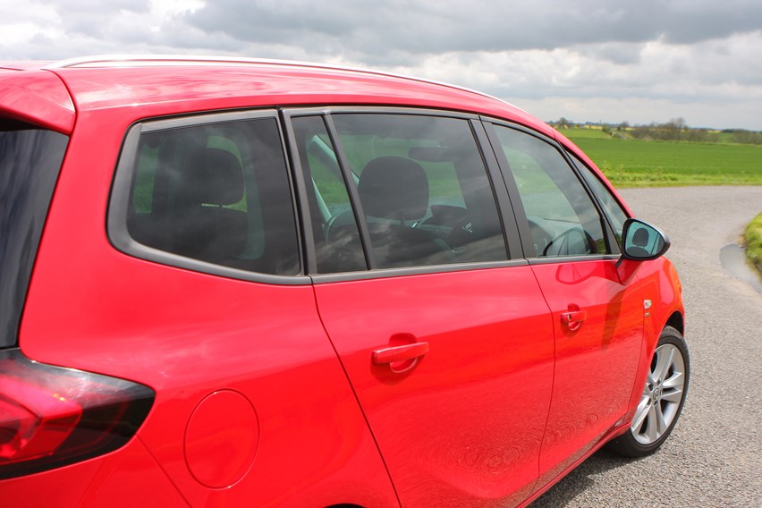 Used Vauxhall Zafira Tourer (2012 - 2018) boot space & practicality