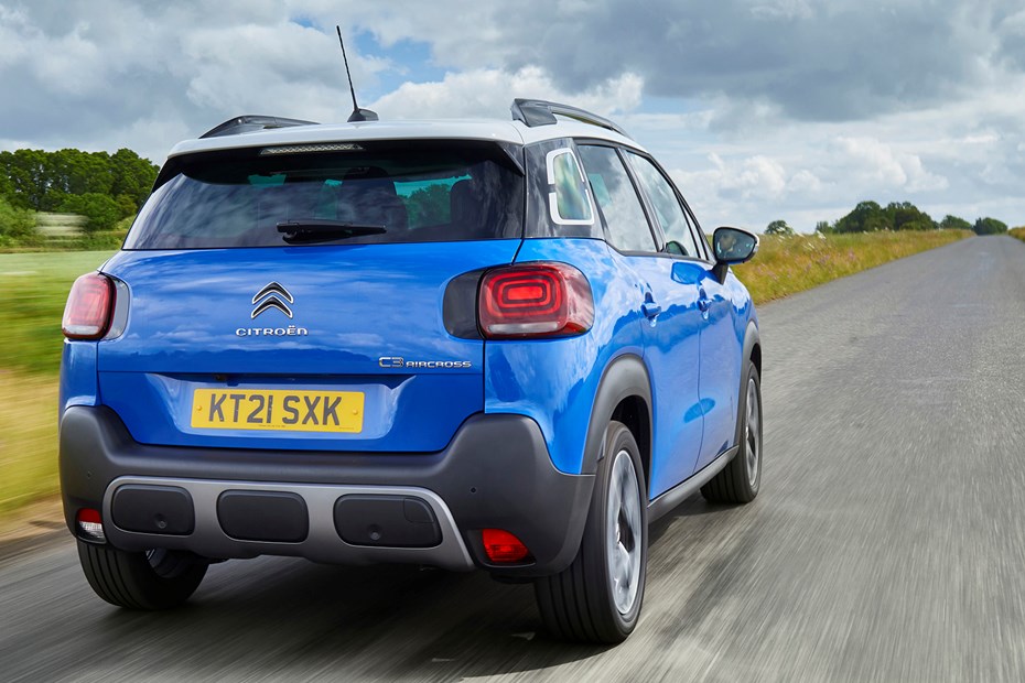 Citroen C3 Aircross (2021) review rear view