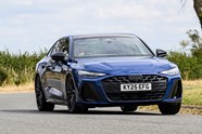 Audi A6 saloon (2025) review: front three quarter cornering