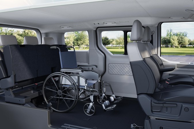 The Kia PV5 can take a wheelchair and still has rear seats.