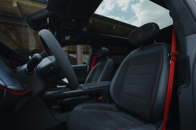 Smart #5 (2025) review: front seats, black upholstery
