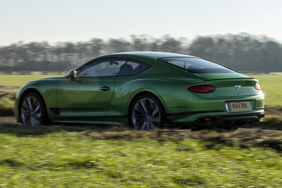 Bentley Continental GT - rear three quarter