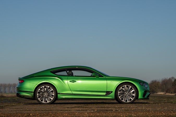 Bentley Continental GT - side profile