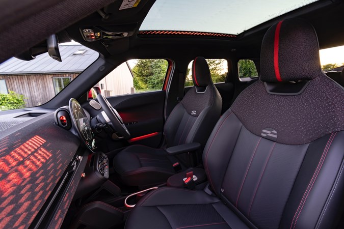 MINI Aceman JCW front interior