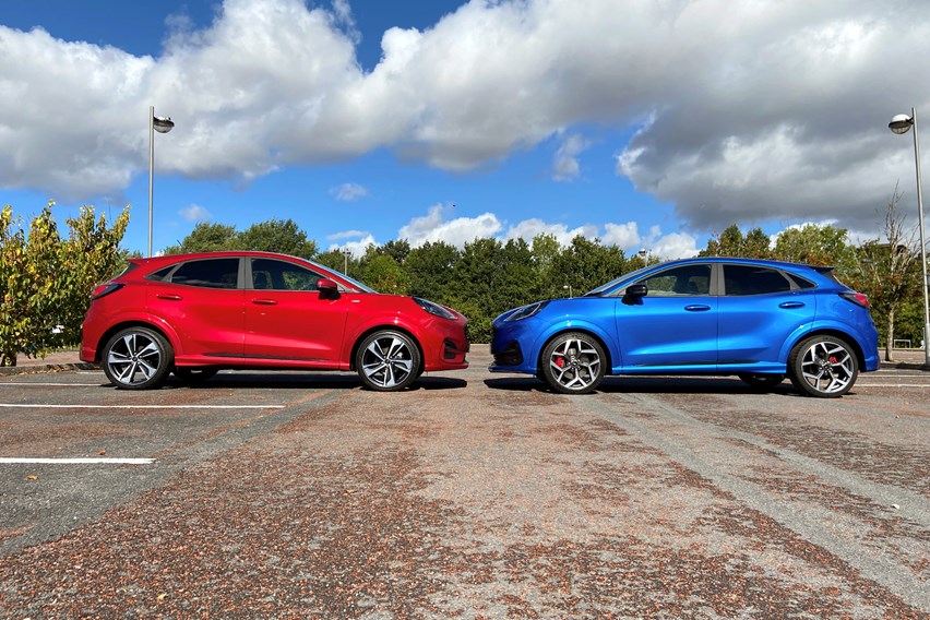 Ford Puma (2024) boot space & practicality