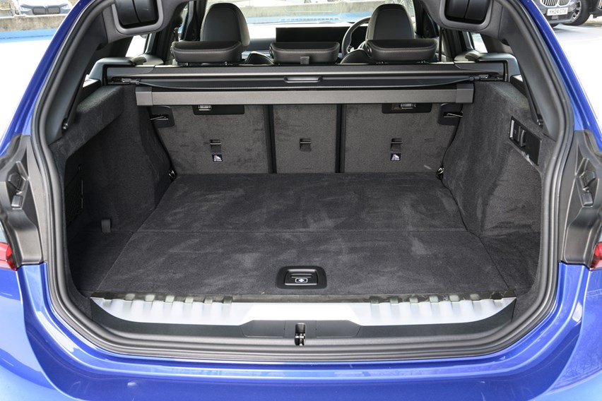 BMW 3-Series Touring (2025) boot space & practicality