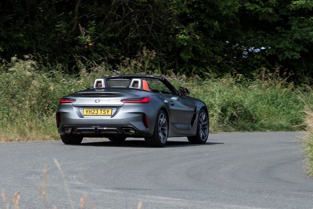 BMW Z4 (2024) boot space & practicality