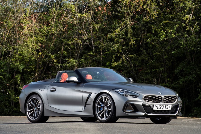 BMW Z4 (2024) boot space & practicality