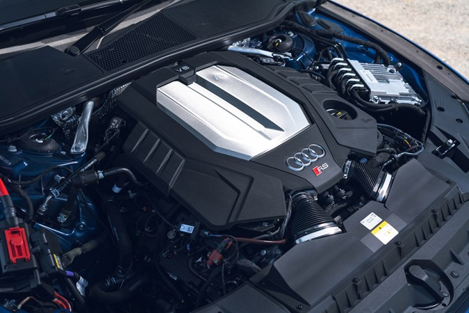 Audi RS7 Performance engine bay