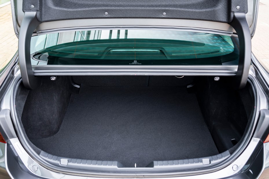 Mazda 3 Saloon review, boot space