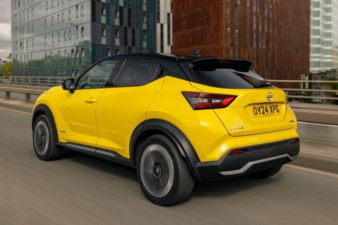 Nissan Juke rear driving