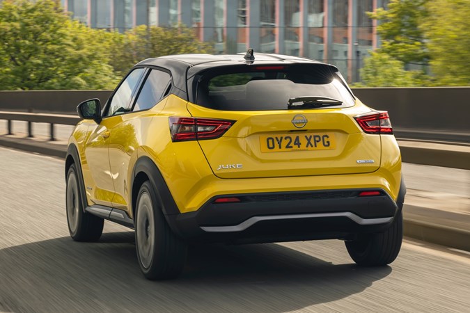 Nissan Juke rear driving