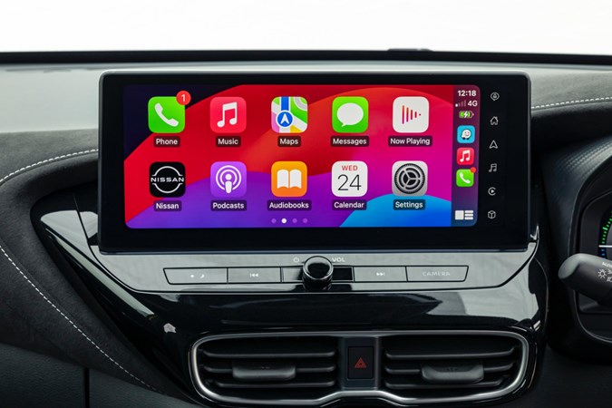 Nissan Juke infotainment