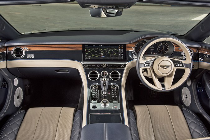 2019 Bentley Continental GT Convertible dashboard