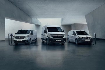Renault E-Tech electric van range.