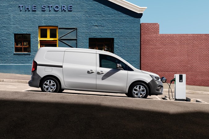 Renault Kangoo E-Tech electric.