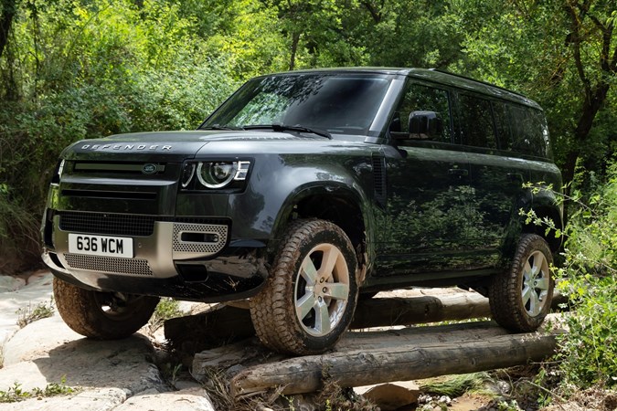 Land Rover Defender static off-road