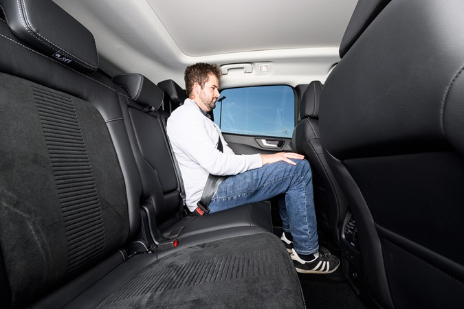 Ford Kuga rear seat space for adults