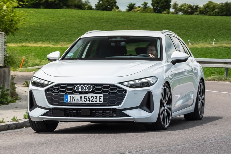 Audi A5 e-hybrid front cornering