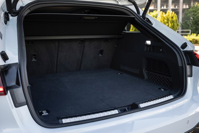 Audi A5 E-hybrid boot