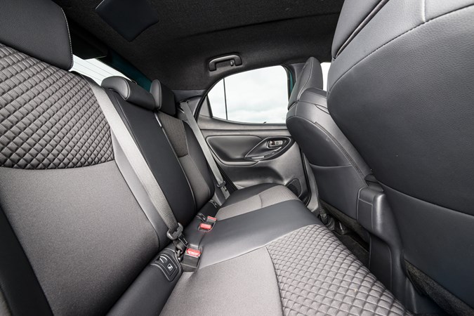 Toyota Yaris rear seats