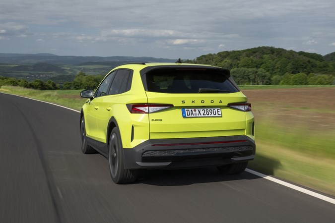 Skoda Elroq Hyper Green rear