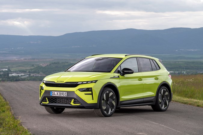 Skoda Elroq Hyper Green rear