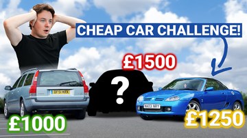 Watch: the Parkers £1,500 used car challenge